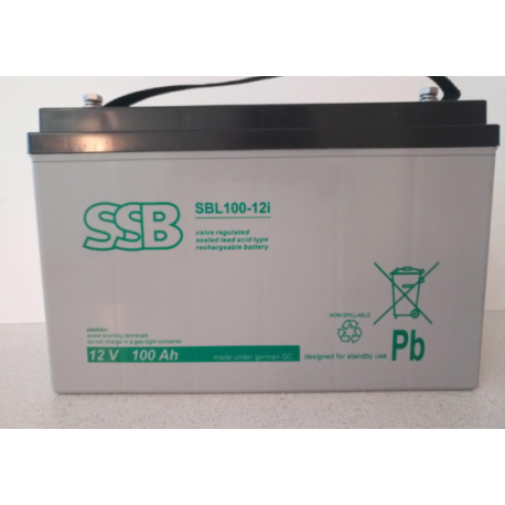 Акумулятор SSB SBL 100-12i AGM 100 А 12 B